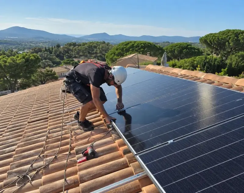 Installateur panneaux solaires Beaumes-de-Venise — pose photovoltaïque sur toiture
