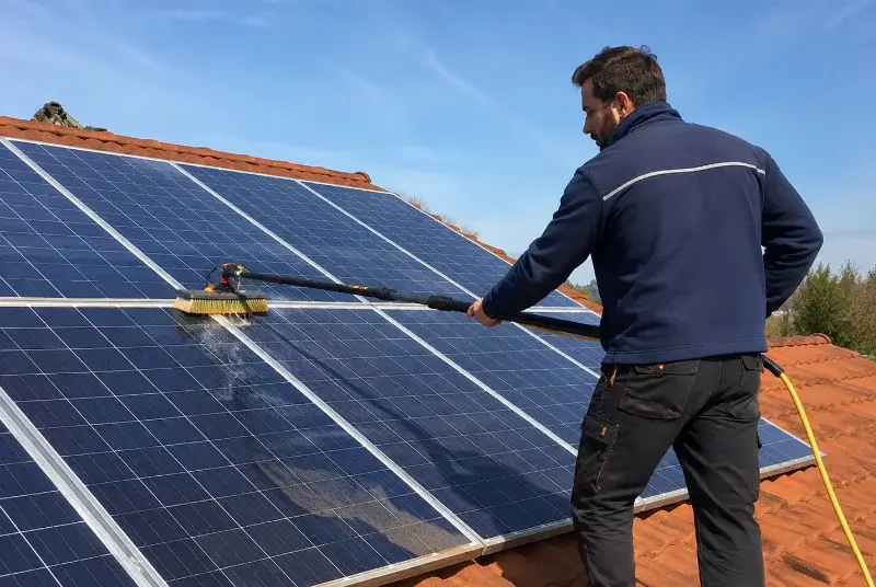 Nettoyage et entretien de panneaux solaires à Beaumes-de-Venise